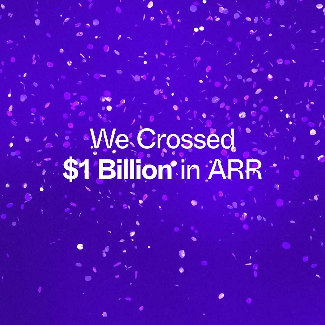 💫$1B ARR for the AI Cybersecurity Leader: A Major Milestone Crossed, A New Chapter Begins 💜 SentinelOne has achieved $1B in ARR, with our second quarter results highlighting the strength of our AI-powered platform, competitive position, and growing product differentiation 💪 ⭐ Highlights: • $1B ARR +24% YoY • Revenue +22% YoY • 79% gross margin (non-GAAP) • 5% net income margin (non-GAAP), +350+ bps YoY • 23% YoY growth in customers with $100K+ ARR • ~50% of quarterly bookings from Emerging Products (Data, AI, Cloud & more) ▶️We’ve spent more than a decade building Human + AI-powered cybersecurity, culminating in the first autonomous cybersecurity platform. With a relentless focus on innovations and the unification of AI, data, and security, SentinelOne is at the forefront of AI-powered defense—delivering high growth, driving operating leverage, and expanding our leadership in the industry. Crossing $1B ARR is a testament—and a big thank you—to our customers, partners, investors, and our Sentinels 🙏 🔗 Read the press release: 🎧 Earnings call / replay: