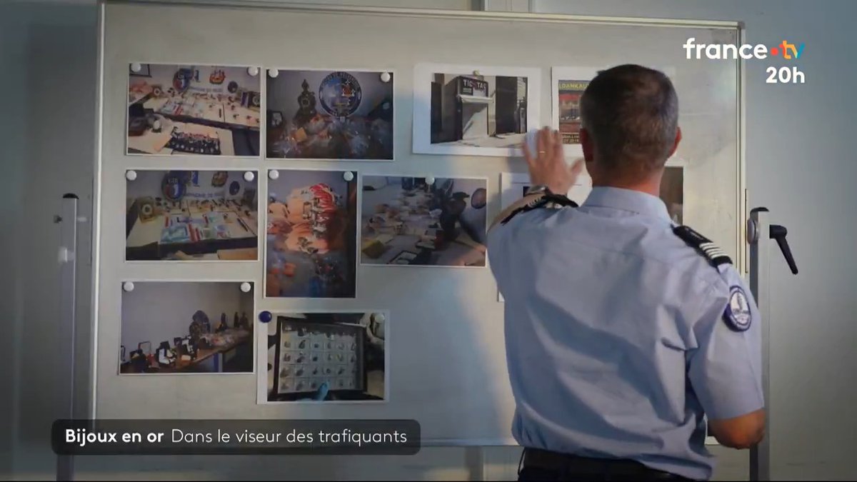 👑🔴 ENQUÊTE #JT20h : les réseaux de trafic d’or de plus en plus nombreux Partant de bijoux récupérés dans des cambriolages, ils attirent de plus en plus de receleurs.