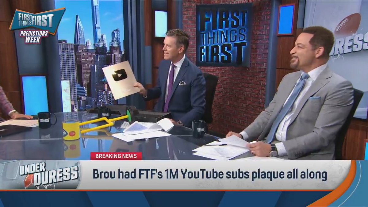 Finally beat the stolen plaque allegations 🙄 Thanks for a milly! nick wright | Wildes | Chris Broussard