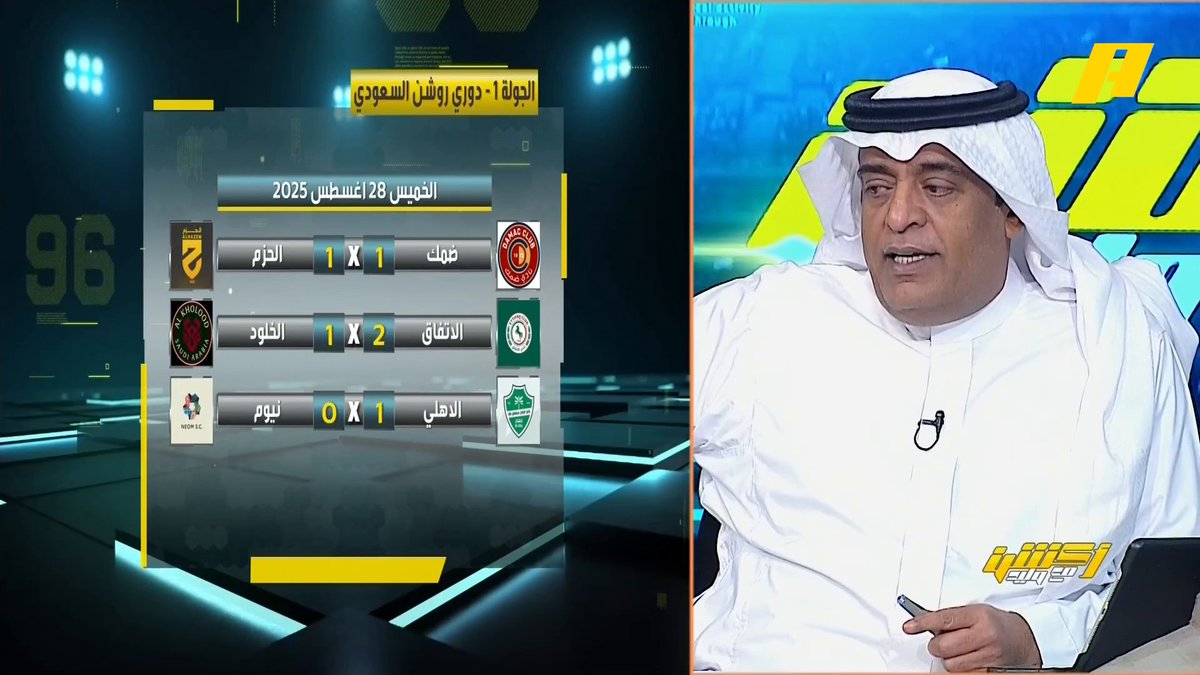 من هو الجمهور الأكثر تفاؤلا بفريقه مع دوري روشن 2026 ؟ محمد الشيخ: الهلال لأنه يرى أنه فرس الرهان محمد الحارثي: جمهور الأهلي بعد تحقيق البطولات عماد السالمي: الهلال #الأهلي_نيوم مجاناً على شاهد برنامج #اكشن_مع_وليد يومياً الساعة 11:30مساءً بتوقيت السعودية على #MBCAction