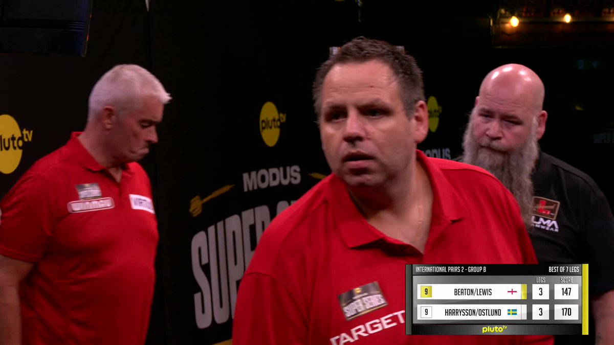 ADRIAN LEWIS RETURNS TO DARTS WITH A WIN!🤩🏴󠁧󠁢󠁥󠁮󠁧󠁿 A top-tier Tungsten tussle is rounded off with a sneaky dart from Steve Beaton, who secures the points for him and Lewis!