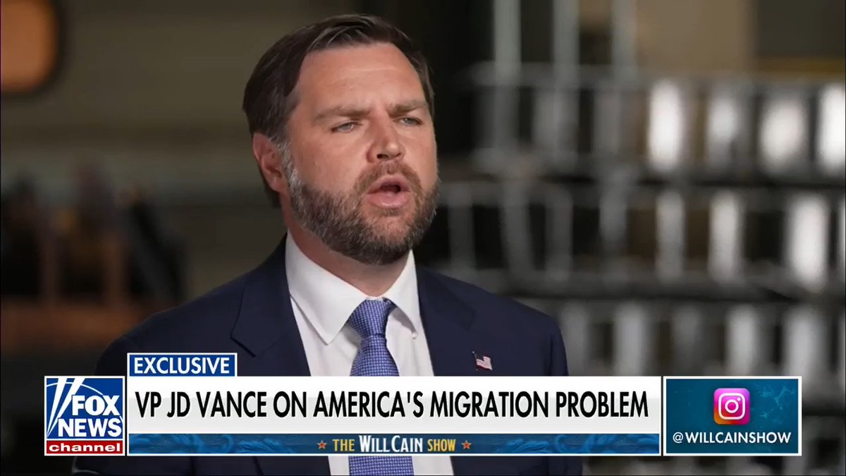 VP VANCE blasts Democrats' priorities: "The fact that that is the reason for existing for the Democratic Party should make all Americans sort of step back and say, 'what the hell is wrong with these people?'"