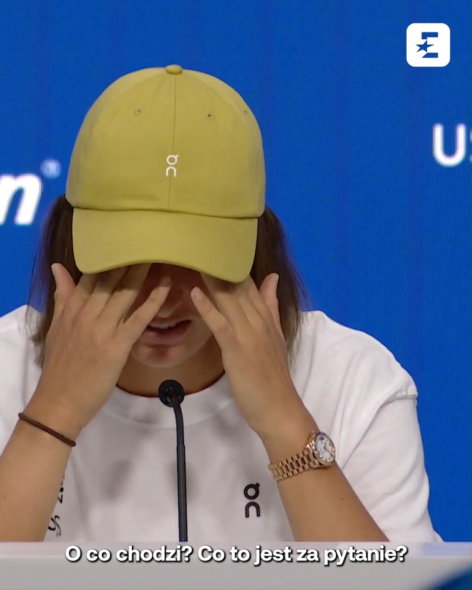 - GORĄCO, panie władzo. - GORĄCO to dopiero będzie. Pytanie o koraliki we włosach i spora nerwówka na konferencji Igi Świątek. #USOpen #USOpen2025
