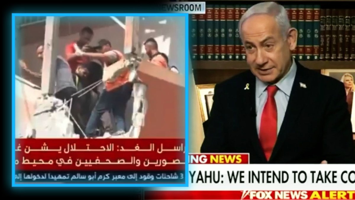 VIDEO: Benjamin Netanyahu Announces Plan To Occupy All Of Gaza & Send Palestinian Refugees To The West Alex Jones & William F. Jasper Break Down Netanyahu's Bizarre Behavior