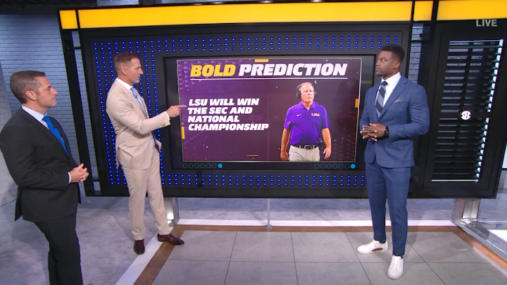 "LSU will win the SEC and the National Championship." Chris Doering's bold prediction: the LSU Tigers are bringing home some hardware 👀