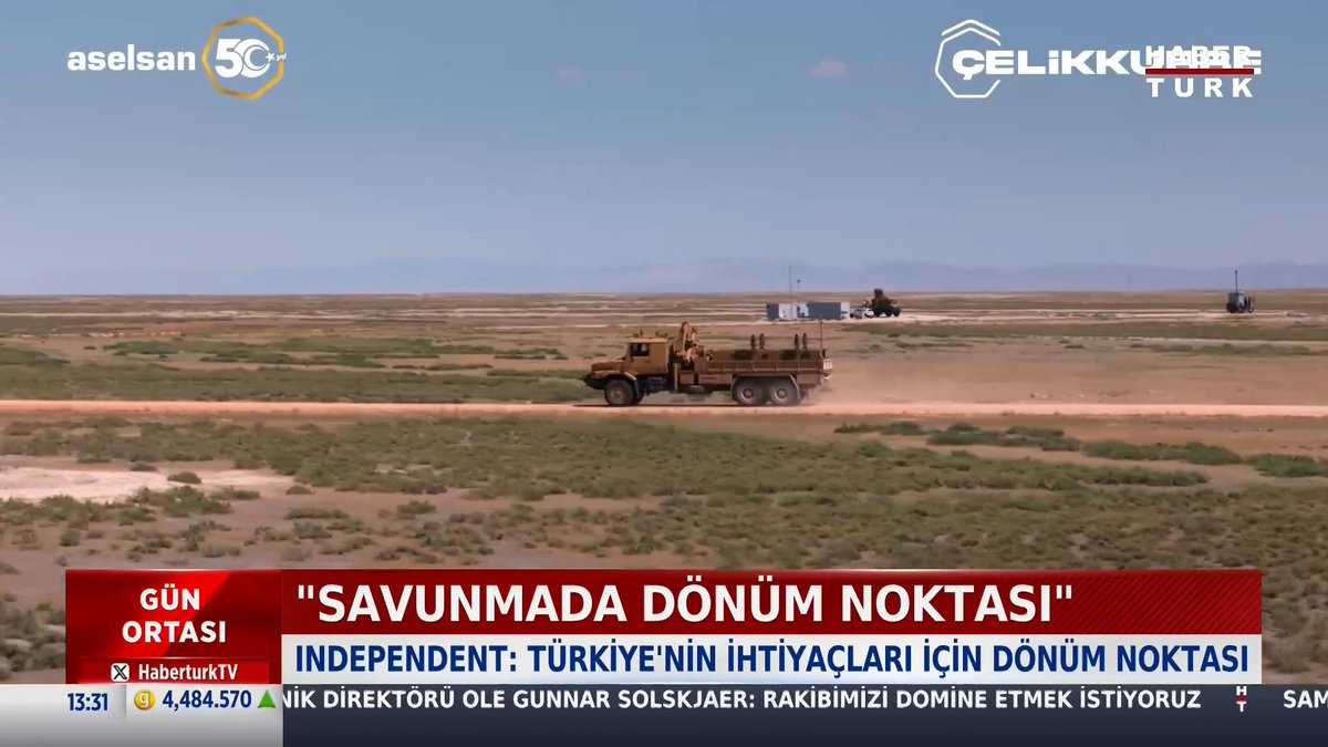 Çelik Kubbe dünya basınında TSK'ya teslim töreni dünya basınında geniş yer buldu.