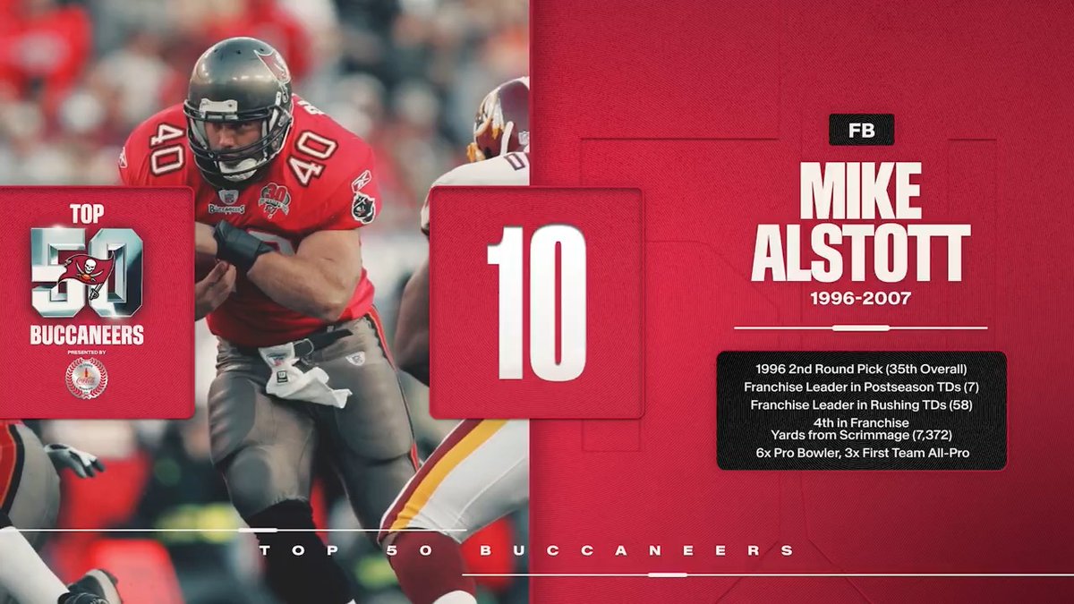 "Mike Alstott wasn't just a fullback... He was a force of nature." Coke Florida | #WeAreTheKrewe