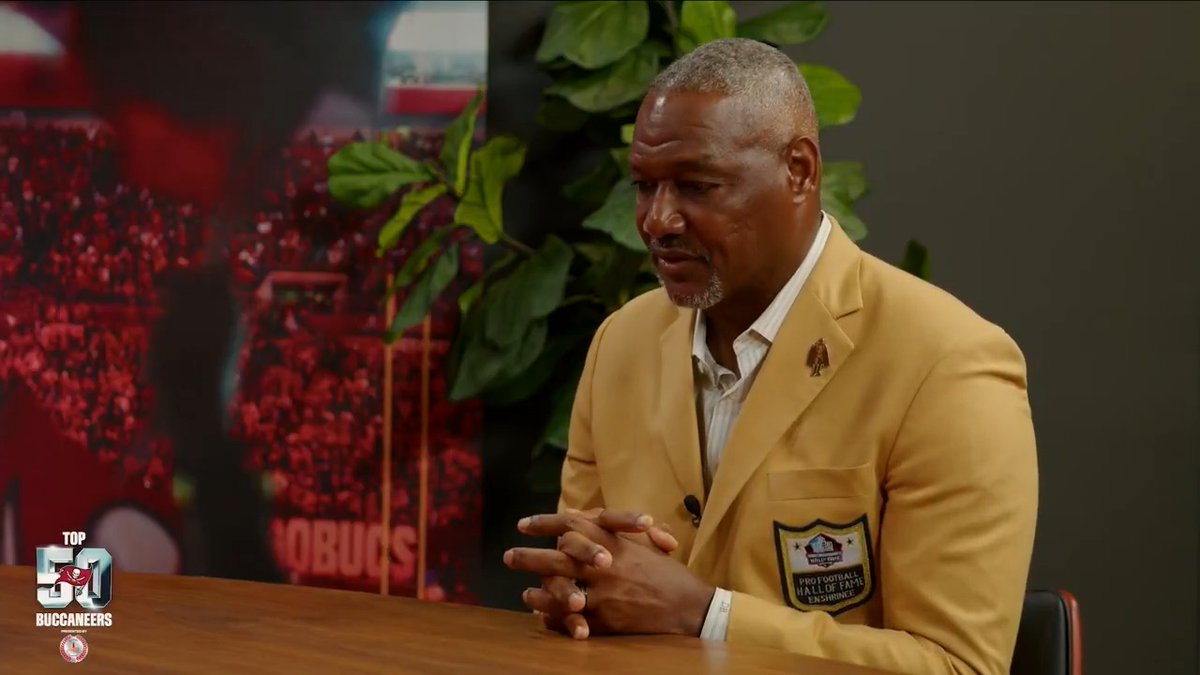 Our greatest Buc of all time, on and off the field. Coke Florida | #WeAreTheKrewe