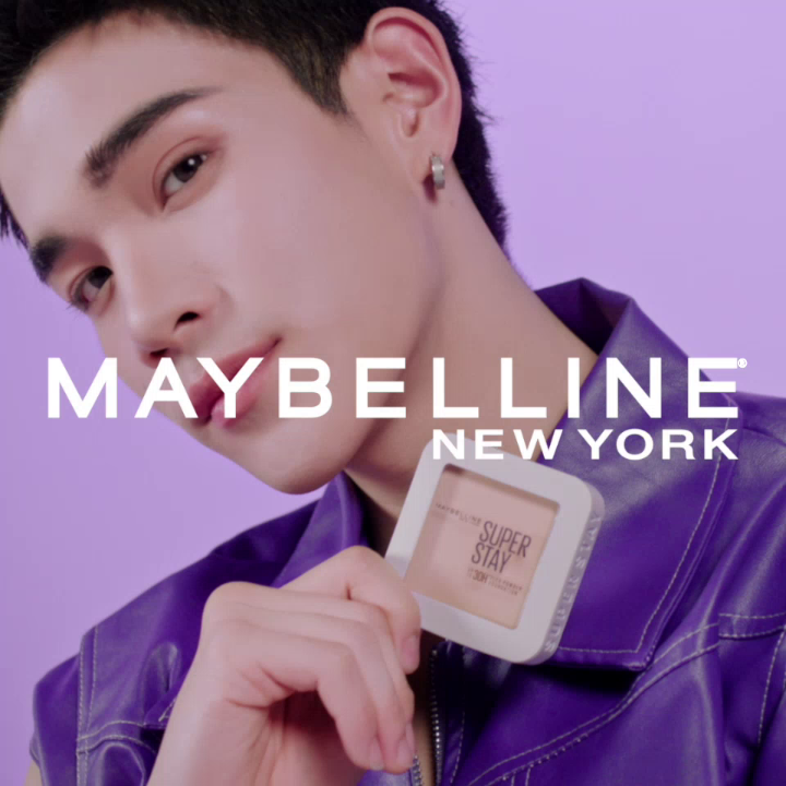 WELCOME OUR NEW FACE OF MAYBELLINE “FOURTH” FOURTH 💜 มูฟฟฟฟฟไปกับโฟร์ทและ Super Stay Flex Powder #แป้งมูฟหน้าเนียน ตัวใหม่! ที่มากกว่า 10,000 มูฟก็ยังหน้าเนียน ปกปิด ติดทน กันน้ำ กันเหงื่อ เนียนไปด้วยกันทั้งด้อม เริ่มเลย! FOURTH X FLEX POWDER #FourthxMaybelline