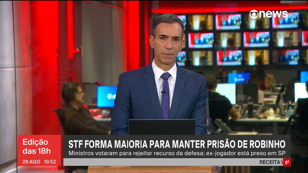 🚨BRASIL: STF decide manter Robinho preso por estupro.
