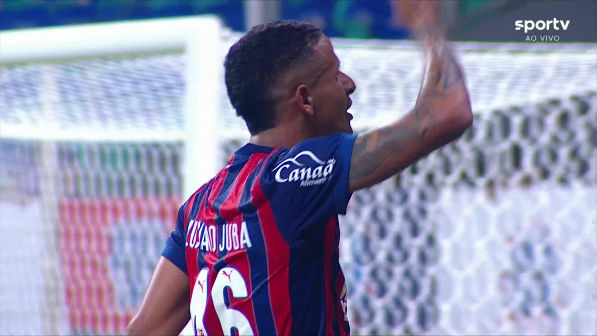 O belo gol de Luciano Juba, que garantiu a vitória do Bahia sobre o Fluminense (1 a 0), em jogo de ida das quartas da Copa do Brasil.
