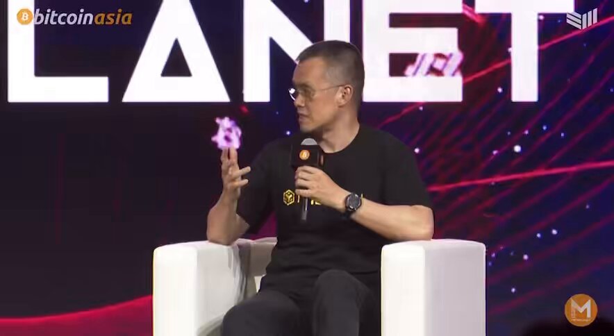 JUST IN: Former Binance CEO CZ says, “#Bitcoin will become the global reserve currency.” 🙌