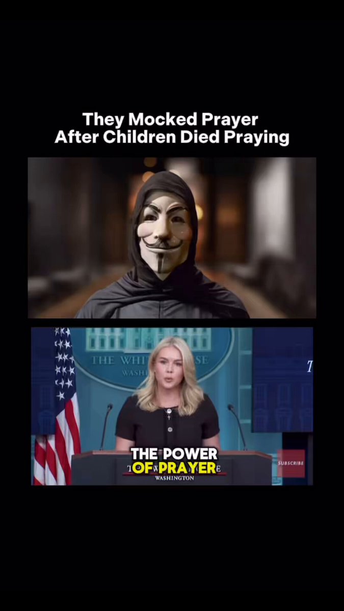 The killer mocked Jesus in his manifesto. A day later, Jen Psaki mocked prayer on TV. Prayer is not weakness—it is strength. It’s how love survives in the darkest moments. We are all Anonymous.