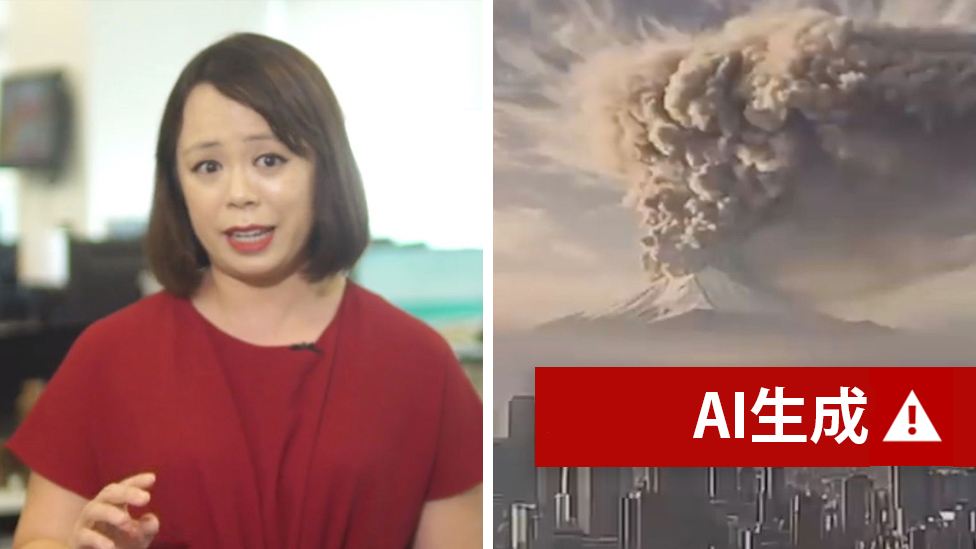 BBCニュース - 富士山噴火、AI生成の映像で備え呼びかけ 東京都