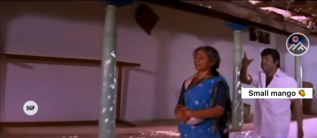 காட்சி: பெரிய மாங்காய், சின்ன மாங்காய், சின்ன வீடு இடம்: தைலாபுரம்