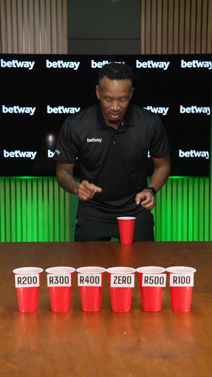 The #BetwayBucks Challenge featuring Majoro!💥 To enter👇 1⃣Watch the video 2⃣Comment how much Betway Bucks Majoro wins 3⃣Use the hashtag #BetwayBucksChallenge 4 lucky winners will each win R100 Betway Bucks vouchers