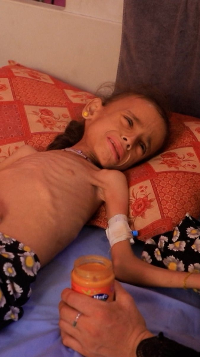 The UN says half a million Palestinians are trapped by famine as Israel continues to restrict aid into Gaza, with the number expected to rise in the next month. A few weeks ago, journalists met malnourished Ahmed and Maryam in famine-stricken Gaza City. Ahmed has since died.