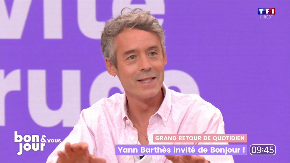 "Le JT de 20H doit être quelque chose d'extrêmement stimulant (...) Ça doit être passionnant", Yann Barthes dans #BonjourLaMatinaleTF1