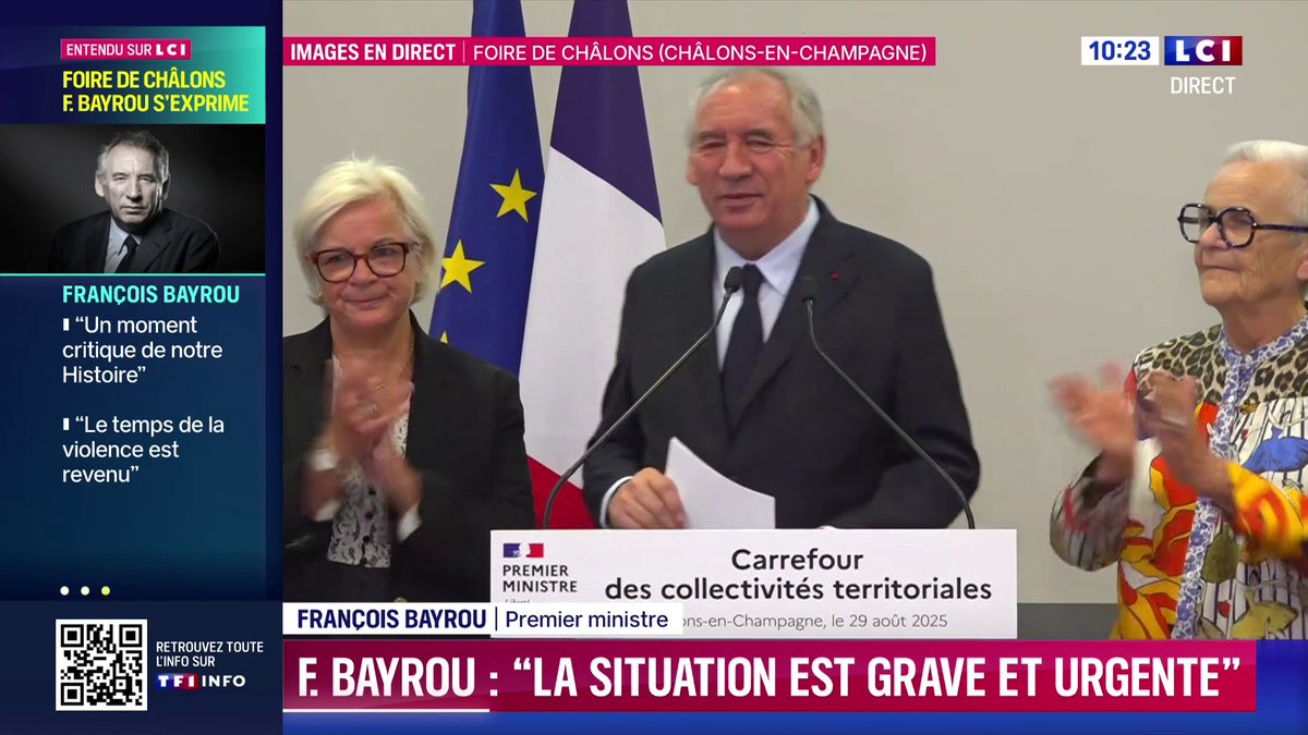 .François Bayrou «Les jeunes sont bloqués par la charge qu’on leur impose (…) la démoralisation des plus jeunes est plus grave que tout autre dans notre pays (…) ils ont bien le droit d’être respectés et soutenus au lieu d’être constamment ignorés et alourdis.»