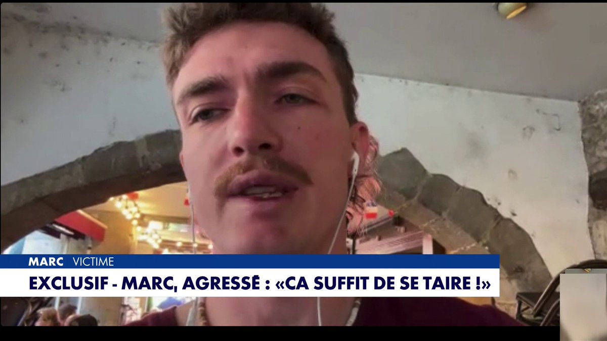 Marc témoigne de son agression et exprime son ras-le-bol : «On en peut plus de vivre comme ça», dans #MorandiniLive