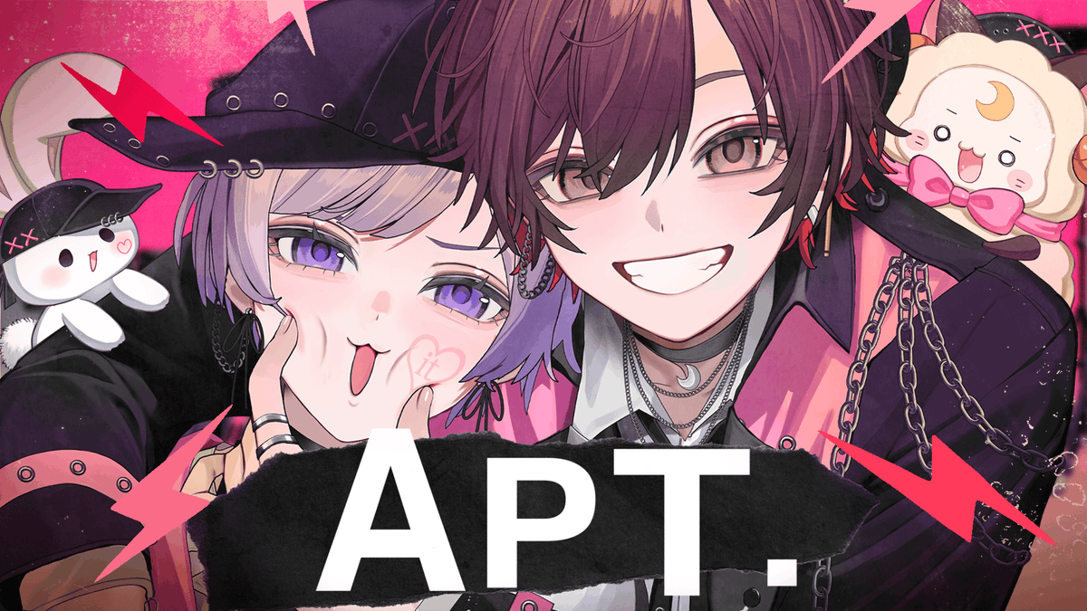 APT. / ROSÉ & Bruno Mars covered by 天月 × 初兎 🐇Full ver.☪ #歌ってみた #APT.