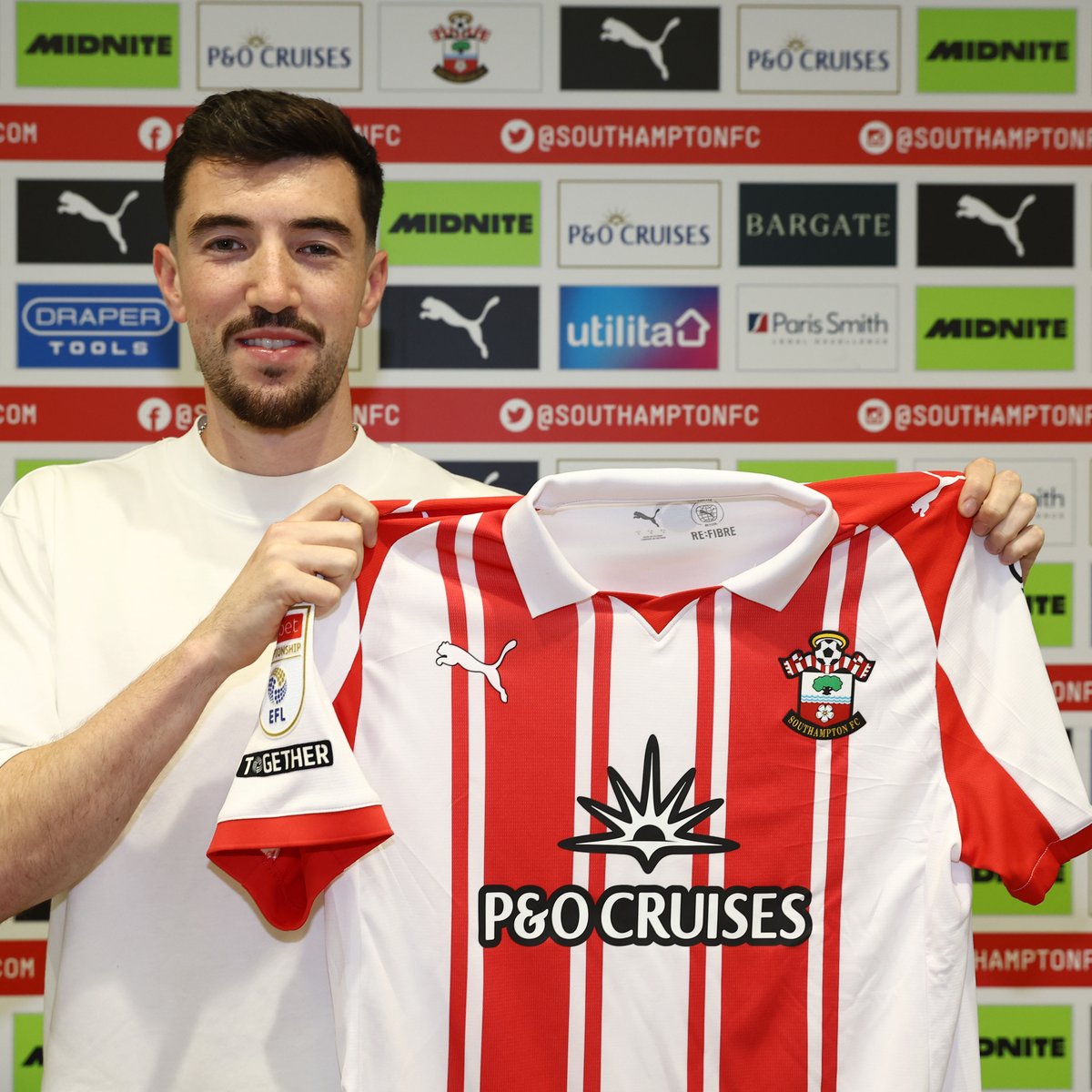 "The club really is a Premier League club." 👊 Watch the first interview with Finn Azaz on the #SaintsFC App 📲