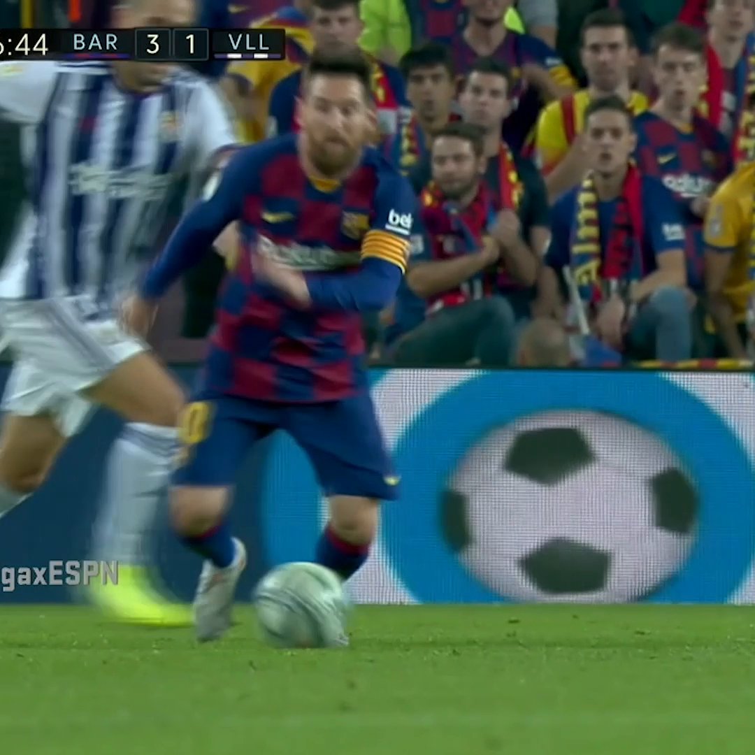 No one lit up La Liga like Messi