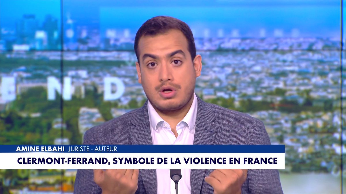 Amine Elbahi aborde la situation d’insécurité à Clermont-Ferrand et tacle : «Ni les Français, ni CNEWS n’ont de leçon à recevoir d’Éric Dupond-Moretti», dans #MidiNews