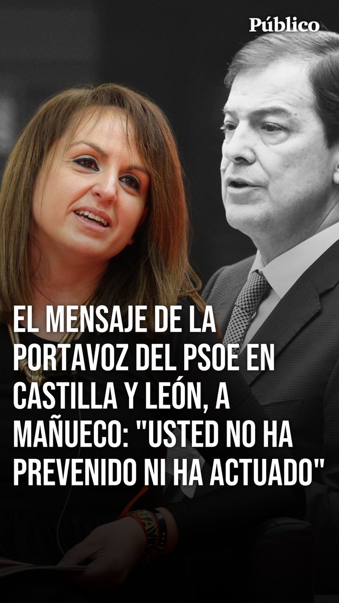 🎥 La aplaudida intervención de la portavoz del PSOE en Castilla y León, Patricia Gómez, a Mañueco: "No ha protegido a los bomberos forestales ni a los voluntarios que lo han pagado con su vida"