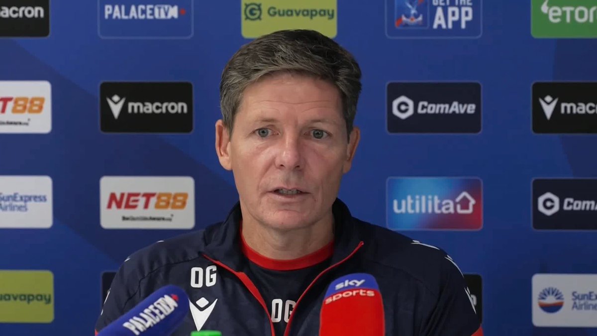 🗣️ "He has to {stay}, it's not possible to find a Marc Guehi replacement" Oliver Glasner says "crucial" Marc Guehi cannot leave Crystal Palace with just three days left of the transfer window.