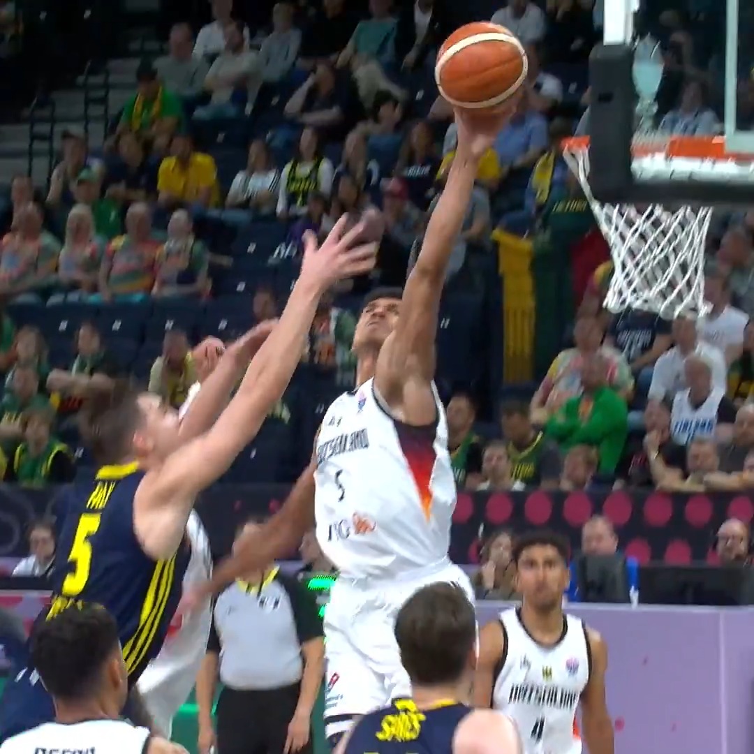 Tristan sending it BACK ๐จโ #EuroBasket