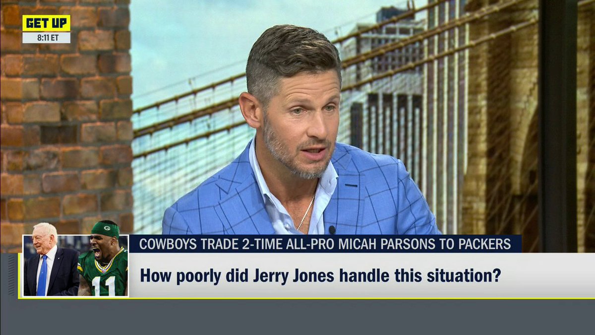 "This will go down as one of the worst trades in the history of [the Dallas Cowboys] organization." Dan Orlovsky shares his thoughts on the Cowboys trading Micah Parsons to the Packers 👀
