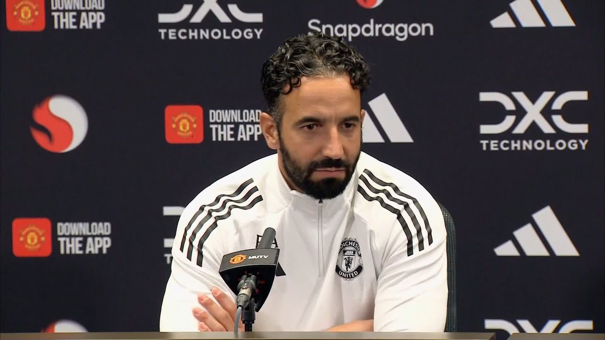 "I want Kobbie to stay, he needs to fight for his place" Ruben Amorim discusses Kobbie Mainoo's situation at the club 🔴