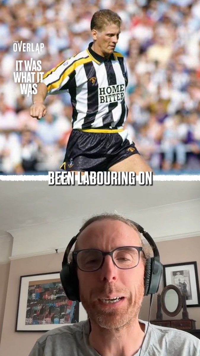 "He's enjoying the task of marking Gazza!" 🤪 It was never dull facing Paul Gascoigne... 👀 Watch the new @itwaspod, out now! 🎧