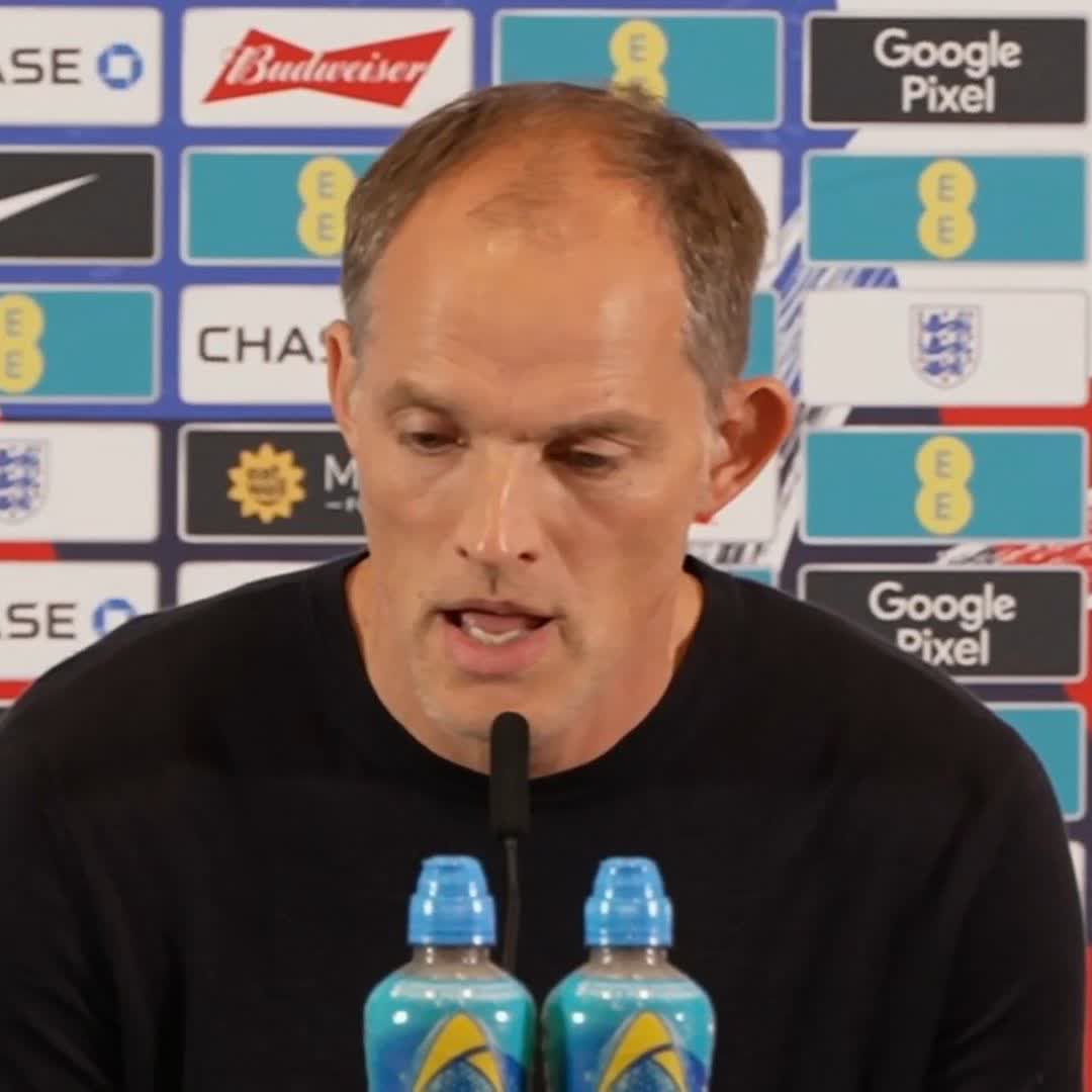 "We decided for a title squad, for a more competitive squad." Thomas Tuchel explains his decision to leave out Trent Alexander-Arnold and Jack Grealish from the England squad ❌