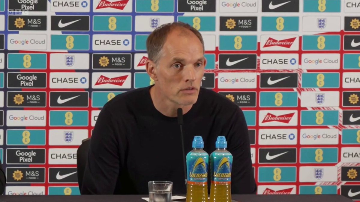 "We have to play with a different energy." Thomas Tuchel says his England side need to show an improvement from their most recent games 🏴