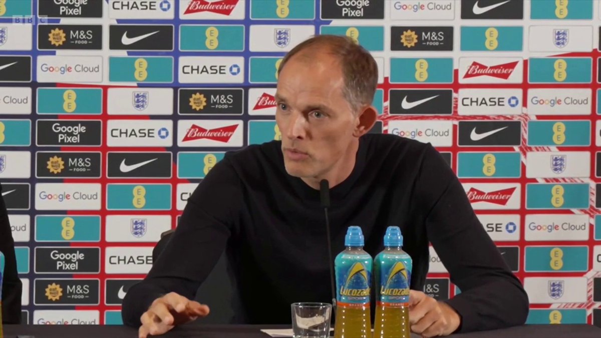 "It was a no-brainer" Thomas Tuchel says it was an easy decision to bring John Stones back into the England squad 🏴󠁧󠁢󠁥󠁮󠁧󠁿