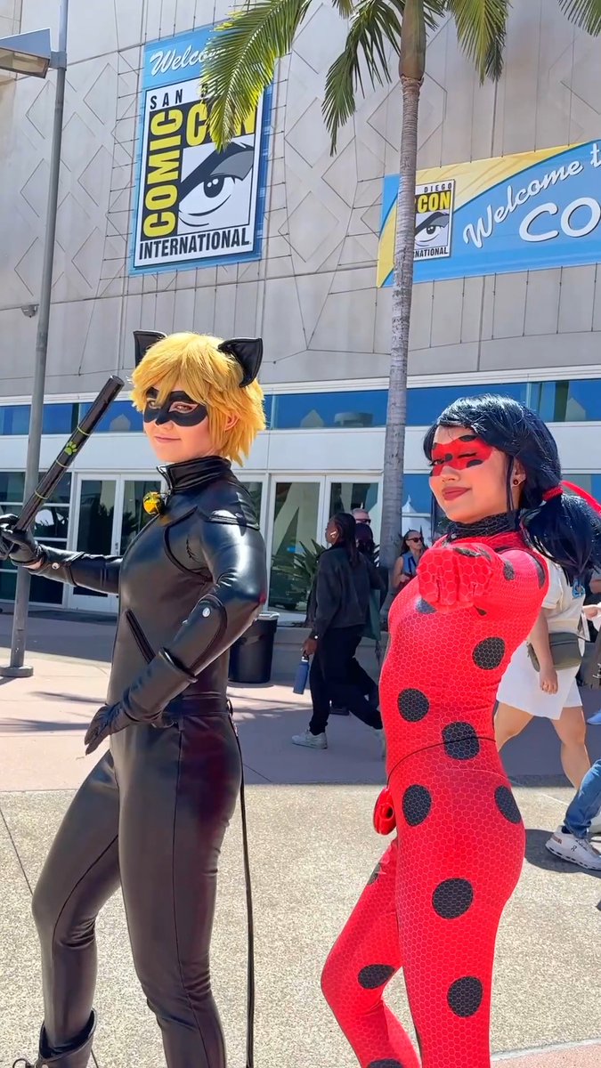 Can’t believe it has been a month since SDCC! 🐞 #miraculous #sdcc2025