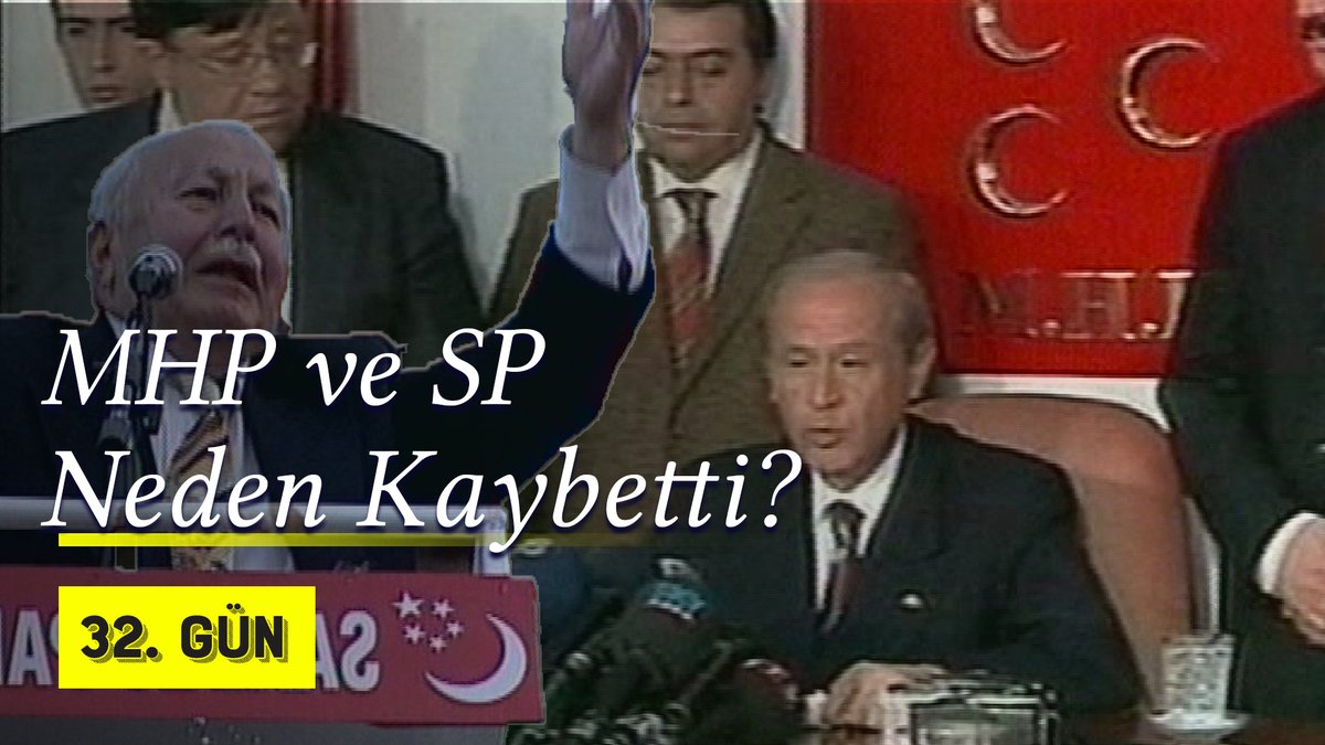 MHP ve SP (Milli Görüş) Neden kaybetti? | 2002 Milli Görüş ve Milliyetçi Hareket Partisi neden kaybetti? 32.Gün Yayını Rıdvan Akar Tamamı: