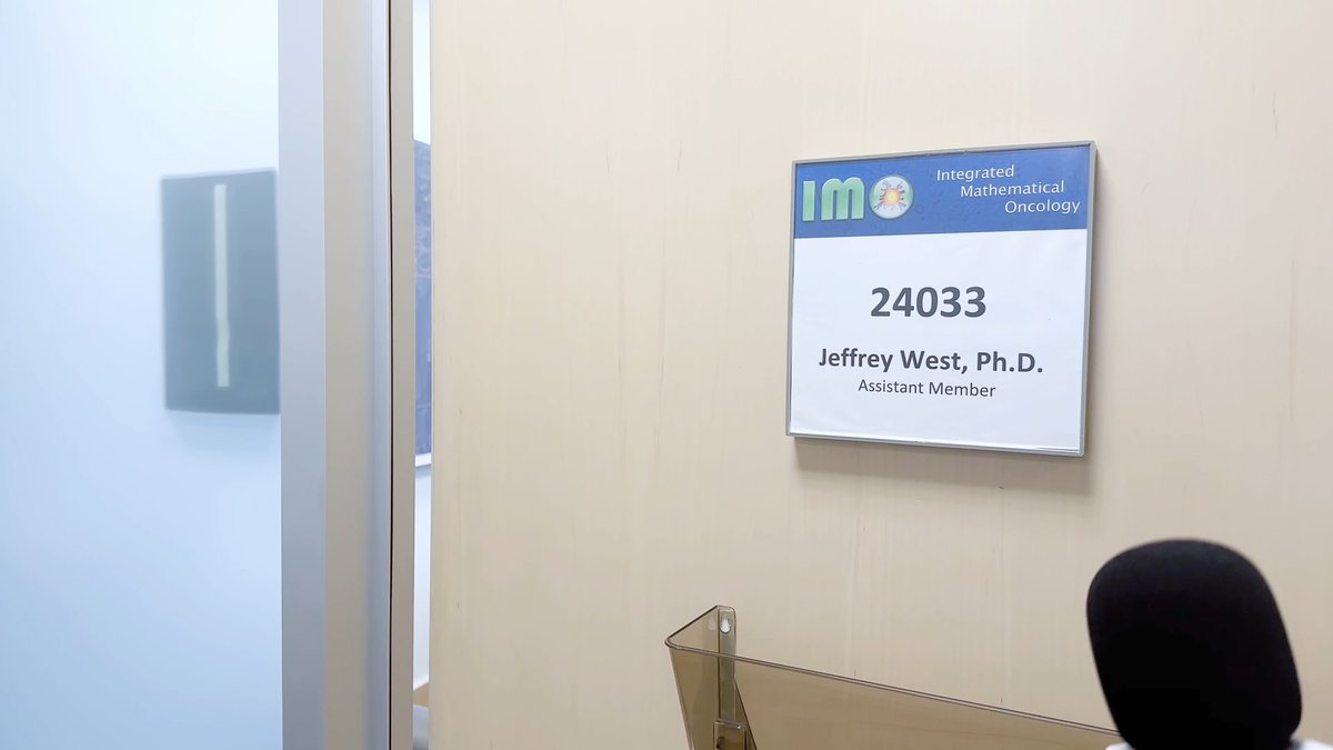 #FollowFriday 🏆 Congratulations to Jeffery West, PhD (Jeffrey West), our “Most Followed” Moffitt Ambassador! 👏 He is a faculty member in the Integrated Mathematical Oncology Program and has more than 8,000 followers. #MoffittAmbassadors