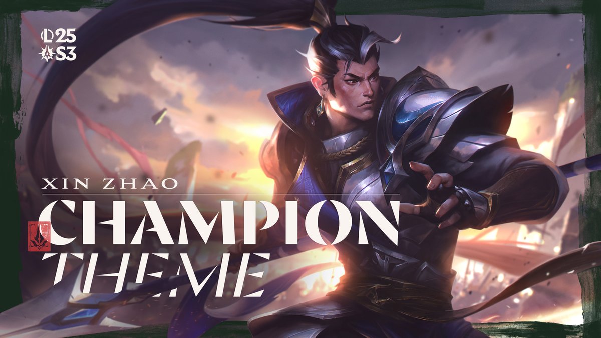 So long as he stands guard, Demacia will never fall. Listen to the new theme for Xin Zhao, the Seneschal of Demacia 🎶