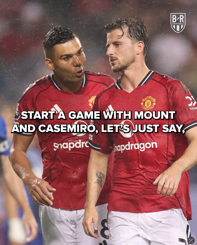 As a better runner and tackler than Bruno Fernandes, Mason Mount should be given a go at no8 for Manchester United 🏃♂️➡️ (w/ Kam #8🏁, Lyés)