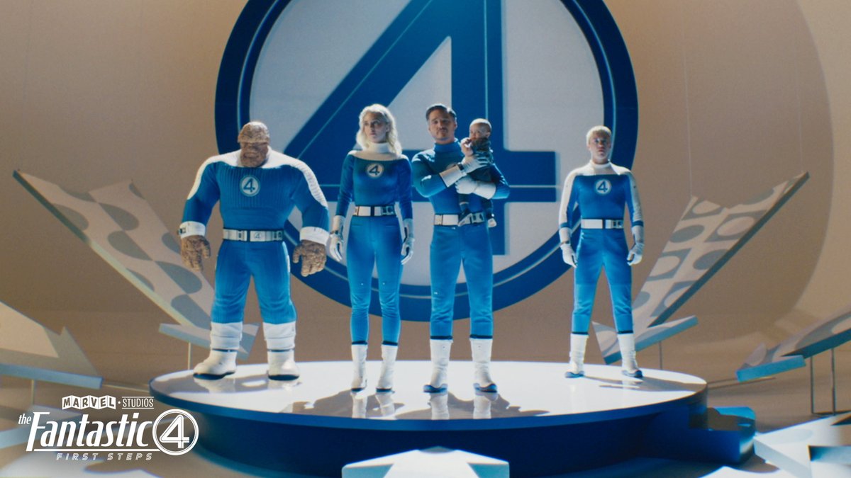 Spend this holiday weekend with Marvel's first family! Experience The Fantastic Four: First Steps in theaters now. Get tickets: