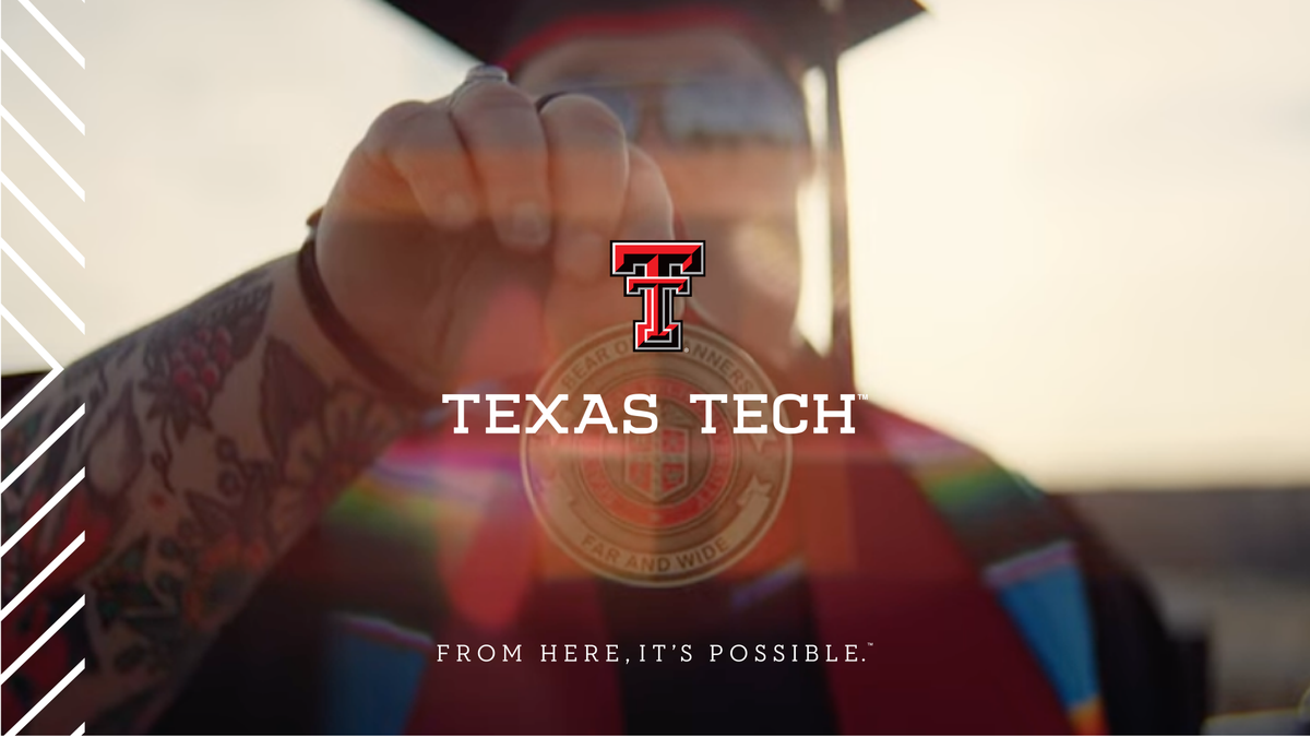 At Texas Tech the possibilities expand from classrooms to boardrooms, and from the Texas coast to the wilds of Alaska. Where we are has fueled us to become who we are. So, who are we? We're Texas Tech. And From Here, It's Possible™.
