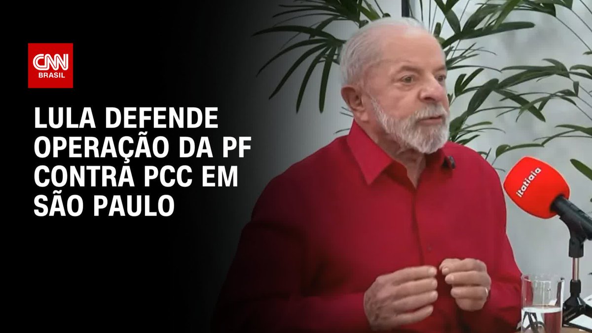 Lula: A gente vai mostrar a cara do crime organizado; assista #BastidoresCNN