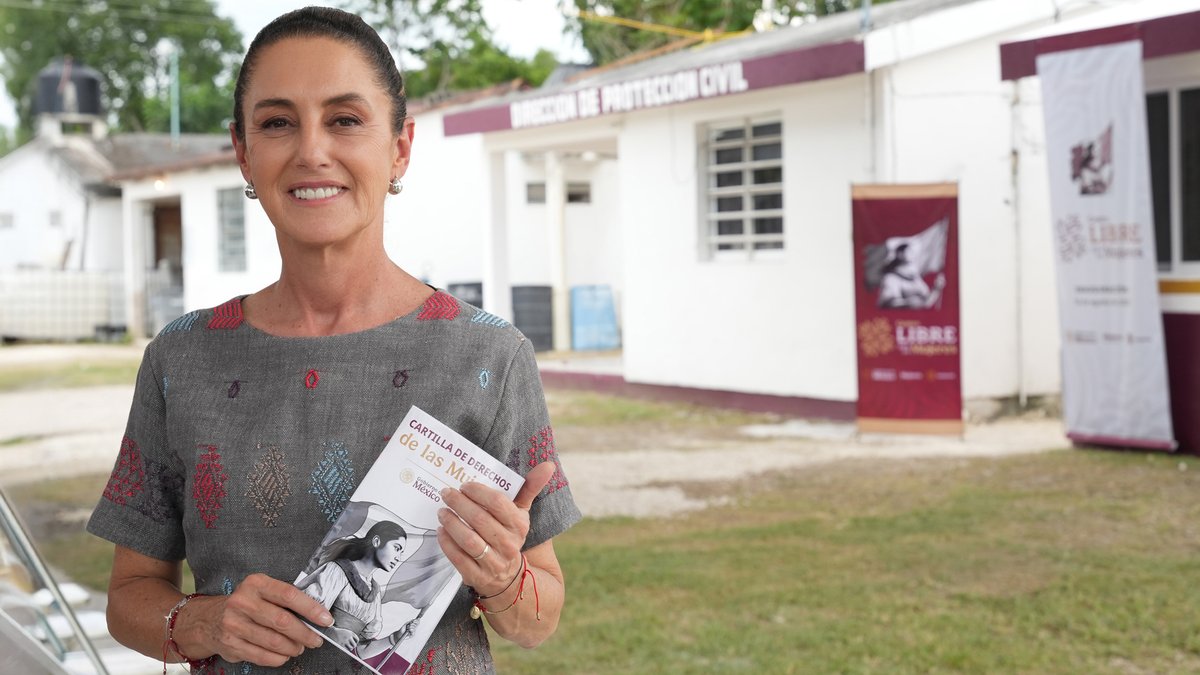 Es tiempo de mujeres: llevamos la igualdad a la Constitución, reformamos leyes para sancionar la violencia e impulsamos la Pensión Mujeres Bienestar. Llegamos todas; la transformación avanza.