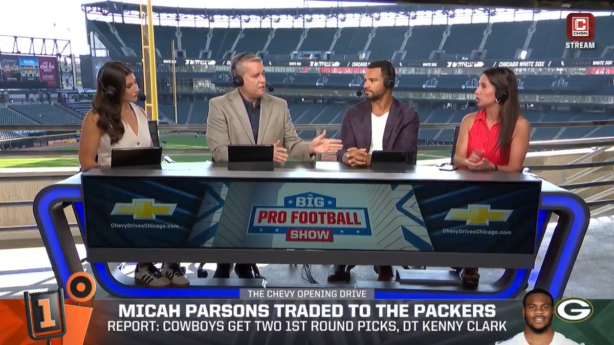"If Ryan Poles was not involved in that... it's total negligence." David Haugh and Courtney Cronin have differing opinions on if the Bears should've made an offer to the Cowboys for Micah Parsons 😬👀