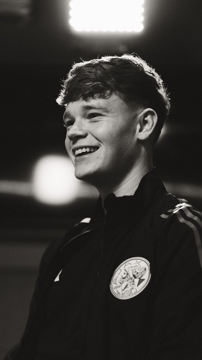 'I'm over the moon to be an Ajax player' ❤️‍🔥 - James McConnell -