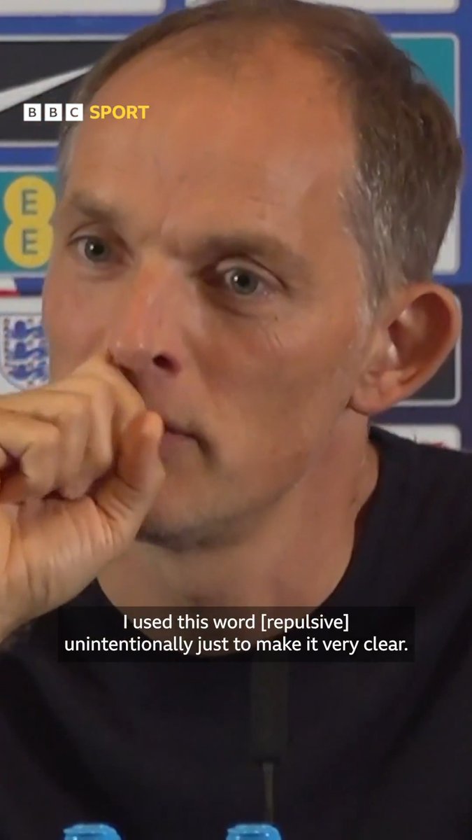 🗣 "I am sorry for the upset." Thomas Tuchel has apologised for describing Jude Bellingham's on-field behaviour as "repulsive" 💬