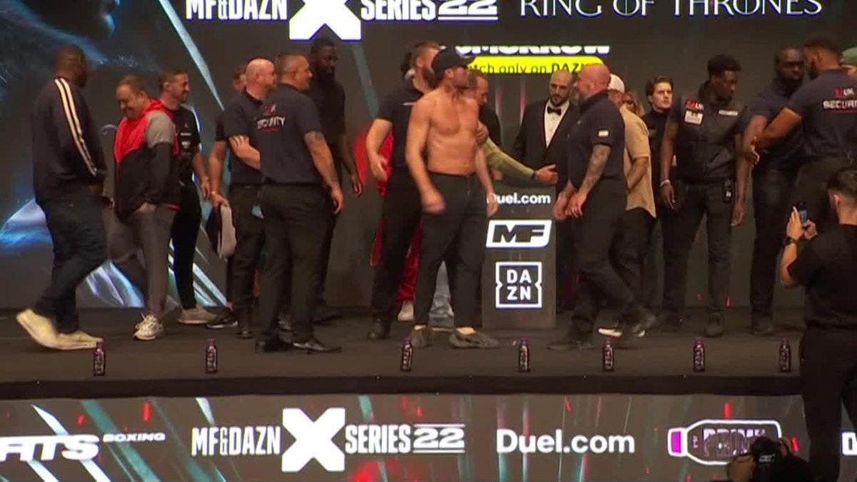 FINAL FACE OFF!!! 🔥 🇬🇧 Darren Till vs Luke Rockhold 🇺🇸 🎟️ Buy #XSeries22 NOW at | August 30 | Misfits Boxing | Link in Bio For More